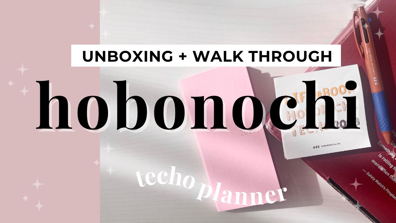 Hobonichi Techo Weeks Unboxing and Walk through