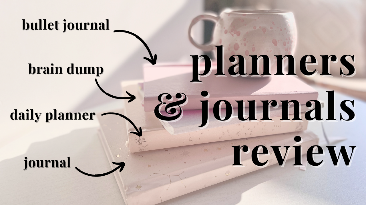 2022 planner and journals in review