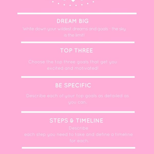 { How to Set Goals in 5 Easy Steps }