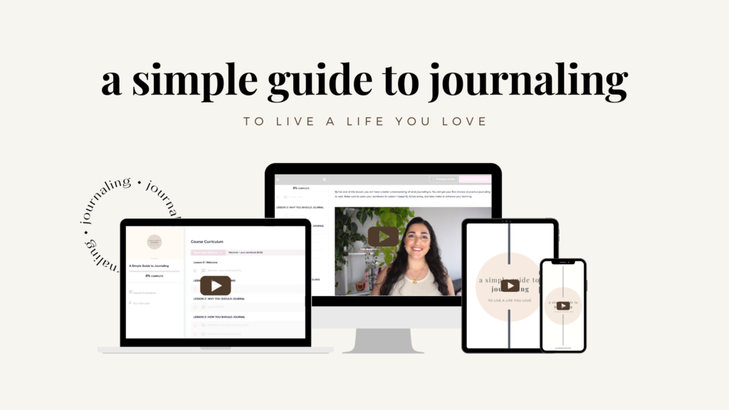 A SIMPLE GUIDE TO JOURNALING COURSE