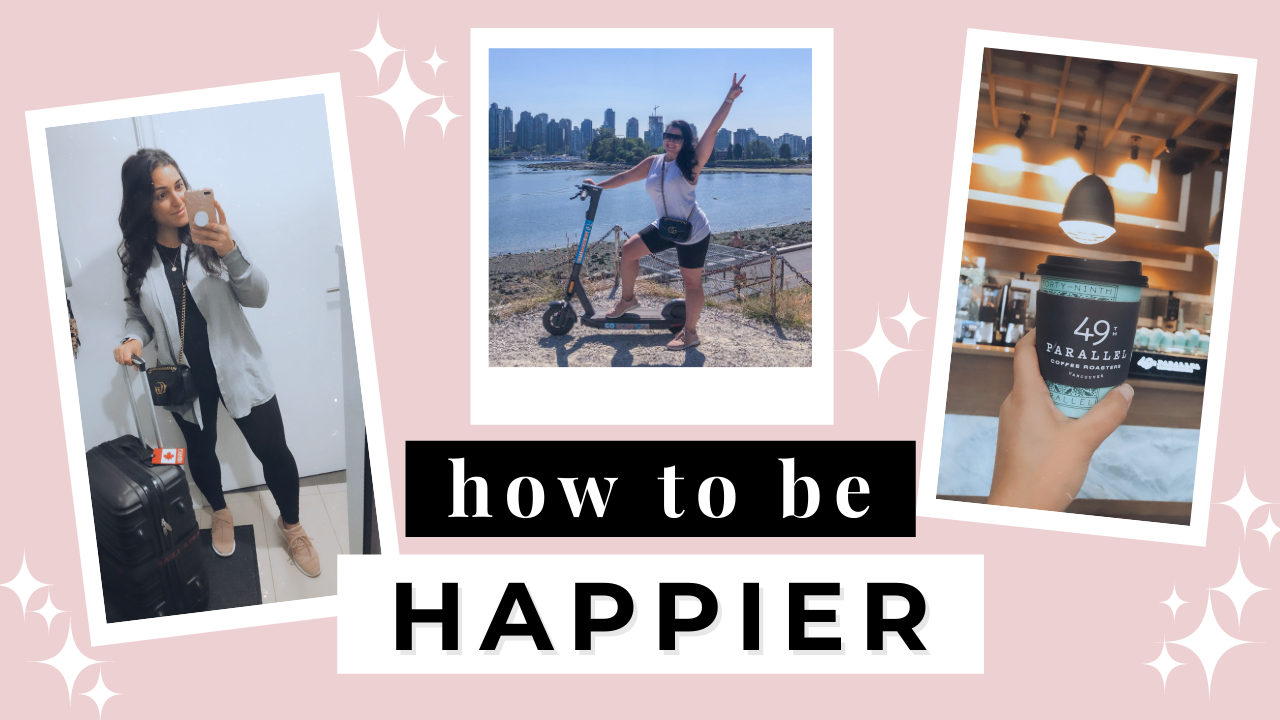 THE SECRET TO LIVING A HAPPIER LIFE